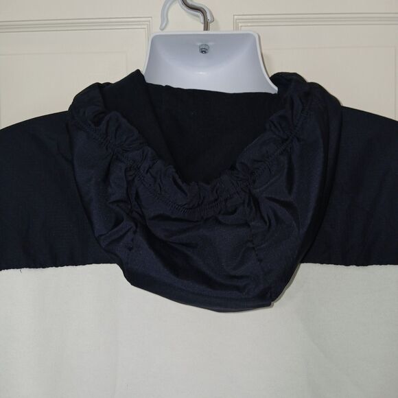 Tommy Hilfiger Hoodie Men's XL Color Block Navy Red White Pullover Sweatshirt - Picture 12 of 16